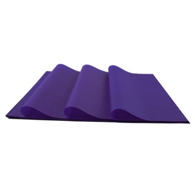 Violet vloeipapier, kwaliteit mg 17 gram kleurvast.
 