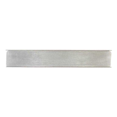 Organza lint zilver
 
