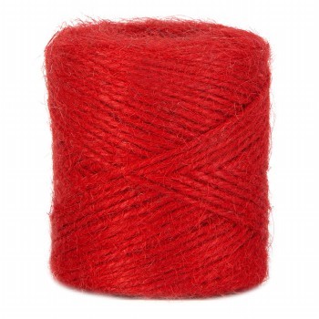 Inpaktouw rood jute.
 